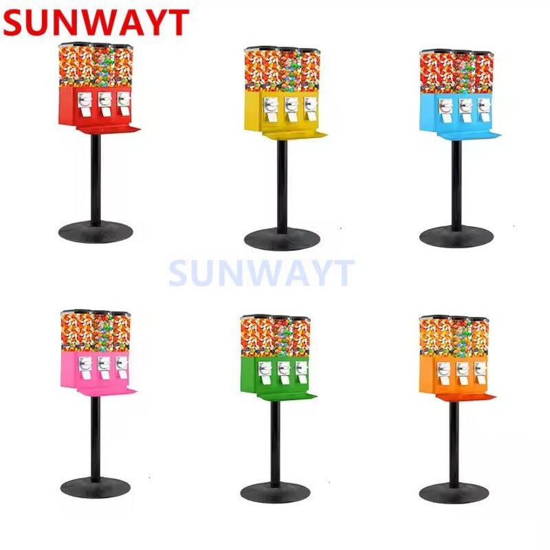 Capsule Vending Machine Manufacturer - Triple Candy Mini Capsule Toy with Large Capacity
