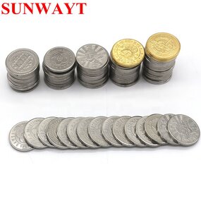 Game Token Manufacturer - Customized Stainless Steel Arcade Hot Sale Metal for Coin Token Acceptor Brass