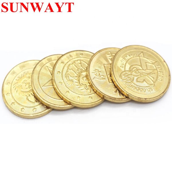 Arcade Game Coin Manufacturer - 25x1.85mm Custom for Coin Operated Vending