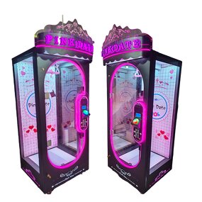 Claw Crane Game Machine Manufacturer - Wholesale Luxury Arcade Prize Pink Date Cut Scissors Toy Gift