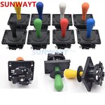 Arcade Joystick Manufacturer - American Style 4/8 Way HAPP Fighting Stick 8 Colors Top Ball for PC MAME PS4 Coin Operated