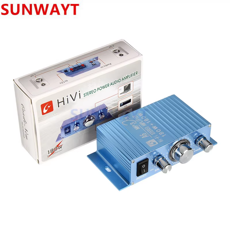 Sound Amplifier Manufacturer - Wholesale Price 180 Watt Stereo Hi-Fi A6