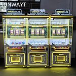 Lucky Wheel Gift Machine Manufacturer - Top-selling Coin-Operated Blind Box Vending Toy English Language Metal