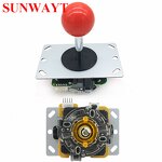 Arcade Joystick Manufacturer - 5 Pin 8 Way Universal Console with Round Restrictor for Fighting Game