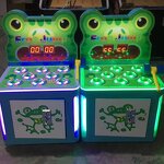 Whack a Mole Game Machine Manufacturer - Coin Operated New Design Indoor Interactive Frog Hammer Arcade Kids