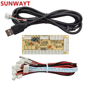 USB Encoder Manufacturer - Zero Delay Arcade PC to LED Joystick Rocker Circuit Board for LED 5pin Arcade Button DIY