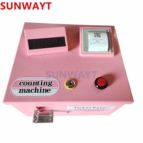 Ticket Counter Machine Manufacturer - Ticket Eater Lottery Counting Desk Mini Shredder