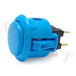 Sanwa Push Button Manufacturer - 5pcs Original OBSF-24 Official Japan for Coin Operated Arcade Cabinet Parts