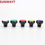 Arcade Button Manufacturer - Factory Direct Medium 45mm Black Edge for Basketball Machine Console Video Game Light Control