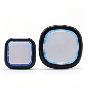 Arcade Push Button Manufacturer - 35mm 50mm Square LED Illuminated Blue Light 12V Switch for Coin Game Vending Cabinet DIY