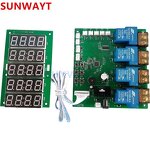 Timer Board Manufacturer - JY-215 Relay Time Control 4 Channel for Arcade Bill Coin Receiver