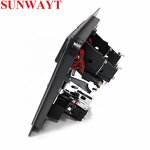 Coin Door Manufacturer - Baolian American Style Arcade Dual Entry with Quarter Coin Acceptor for Arcade Replacement Iron