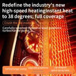 Electric Heater Manufacturer - Sun Brand Small Plastic Design for Home Office Dormitory Bedroom Energy Saving Freestanding