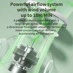 Table Fan Manufacturer - 2025 New 5.5m Long-Distance Oscillating 3-Speed Knob-Controlled Quiet for Car Hotel