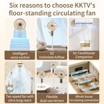 Floor Fan Manufacturer - Silent Mechanical Electric Desktop Plastic Air Circulation for Household Office