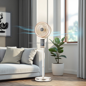 Floor Fan Manufacturer - Silent Mechanical Electric Desktop Plastic Air Circulation for Household Office