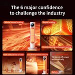 Electric Heater Manufacturer - New Home Stand-Alone with Carry Handle Mini Dual-Use for Cold Warm Overheat Protection