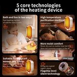 Electric Heater Manufacturer - Sun Brand Small Plastic Design for Home Office Dormitory Bedroom Energy Saving Freestanding