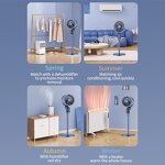 Air Circulator Manufacturer - Smart Dual-Height & Aroma Diffuser Energy Saving Silent for Outdoor Hotel Household CE UKCA