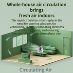 Table Fan Manufacturer - 2025 New 5.5m Long-Distance Oscillating 3-Speed Knob-Controlled Quiet for Car Hotel