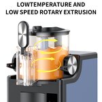 Ice Cream Slushie Maker Manufacturer - 1.5 L Stainless Steel Automatic Electric Frozen Drink Machine Commercial Household