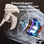 Floor Fan Manufacturer - Silent Mechanical Electric Desktop Plastic Air Circulation for Household Office