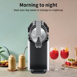 Ice Cream Maker Manufacturer - 220W Portable 2 L Home Automatic Slushie Machine with 6 Functions