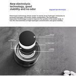 Hydrogen-Rich Cup Manufacturer - 410ml Modern High Borosilicate Glass Eco-friendly USB Battery-Powered Portable Digital