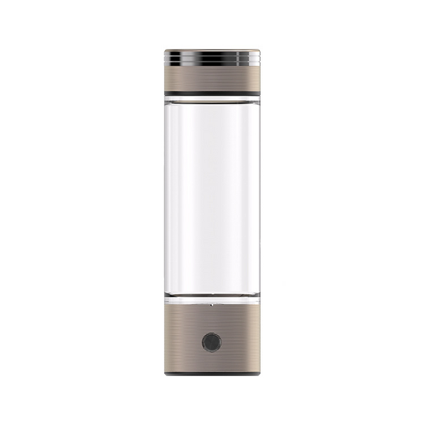 Hydrogen-Rich Water Bottle Manufacturer - 1L High-End Glass Modern Design Battery Powered Eco-friendly Outdoor
