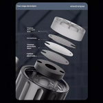 Hydrogen-Rich Sports Bottle Manufacturer - Modern Large Capacity Smart Glass 6-12 Hours Thermal Insulation Battery Powered