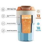 Stainless Steel Thermos Manufacturer - JDSR 14oz 304 Modern Insulated 6-12 Hours Boiling Water Safe Portable Double-Layer