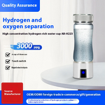 Hydrogen-Rich Cup Manufacturer - 300ml High Borosilicate Glass 6-12 Hours Thermal Insulation Modern Portable USB