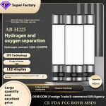 Hydrogen-Rich Water Separator Manufacturer - 460ml Mini Smart Transparent Eco-friendly Glass Travel Mug LED Digital