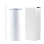 Thermos Cup Manufacturer - JDSR USA Stock 20oz 304 Stainless Steel 6-Hour Thermal Foldable Vacuum Straw Bullet Shape