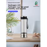 Hydrogen-Rich Cup Manufacturer - 410ml Modern High Borosilicate Glass Eco-friendly USB Battery-Powered Portable Digital