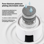 Hydrogen-Rich Cup Manufacturer - 300ml High-End Glass Eco-friendly Modern Digital Smart with Lid 6-12 Hours Thermal