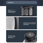 Hydrogen-Rich Sports Bottle Manufacturer - Modern Large Capacity Smart Glass 6-12 Hours Thermal Insulation Battery Powered