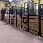 Horse Stall Front Panel Manufacturer - Heavy Duty Stainless Steel Anti-kick Panels for Professional