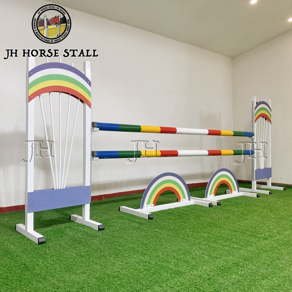 Horse Jumps Barrier Manufacturer - Outdoor Anti Rust Beautiful Aluminum Racing Training Fence