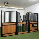 Horse Stable Front Panel Manufacturer - Wholesale Easy Clean Durable Stainless Steel Hinged Door