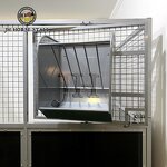 Horse Stable Stall Manufacturer - Outdoor Hot Dip Galvanized HDPE Box Steel Frame Sliding Door