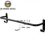 Horse Barn Accessories Manufacturer - Aluminum Blanket Rack and Tack Hook Combo