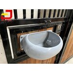 Horse Feed Stables Manufacturer - Pine Room Box Barn Wooden 360 Degree Swivel Accessories