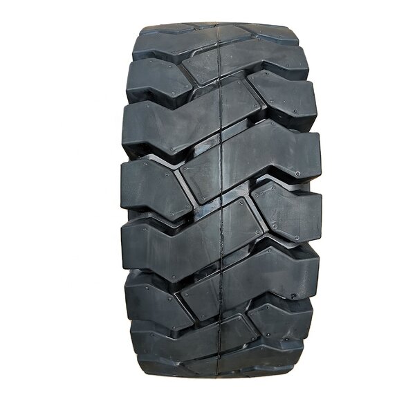 Forklift Truck Solid Tire Manufacturer - 3 Ton 5.00-8 with Rims Assembly