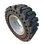 Solid Tyre Manufacturer - with Rim Wheel for JLG Boom Lift 1250AJP 445/65-24
