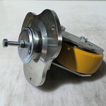 Wheel Frame Assembly Manufacturer - Spare Parts 51587409 for Jungheinrich Forklift Poly Wheels