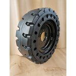 Skid Steer Solid Tyre Manufacturer - 10x16.5 and 12x16.5 with Rim for Hotels