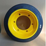 Cushion Rubber Solid Tire Manufacturer - 22x14x16 with Rim for Wirtgen Rx4500 Paver