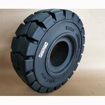 Solid Forklift Tire Manufacturer - 650-10 Ball Bearing Rubber for Material Handling