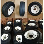Solid Tire Manufacturer - 4.00-8 4.00 X 8 Rim 3.75 for Taylor Dunn Battery Car